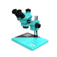 RF4 RF-7050Pro 7-50X Trinocular Synchronous Microscope With LED Lights