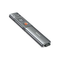 Baseus WKCD000013 Orange Dot Rechargeable Wireless Presenter (Red Laser) Grey