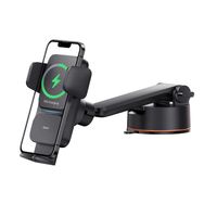 Baseus Wisdom Auto Alignment QI 15W Car Mount Wireless Charger  Suction base