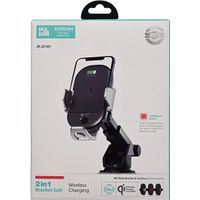 Joyroom JR-ZS187 Wireless Charger Stand Convertible For Mobile Phones Black