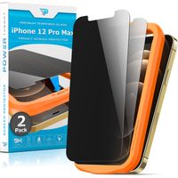 Jc Comm  Screen Protector for iPhone 12 Pro Max 6.7-Inch, Tempered Glass