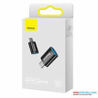 Baseus Ingenuity Series Mini OTG Adaptor USB 3.1 to Type-C Black ZJJQ00101