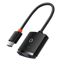 Baseus HDMI to VGA Adapter Lite Series Black  WKQX010001