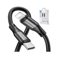 Joyroom L-p201 20W PD Fast Charging Type C To Lightning 1.2 (mm) Cable Black