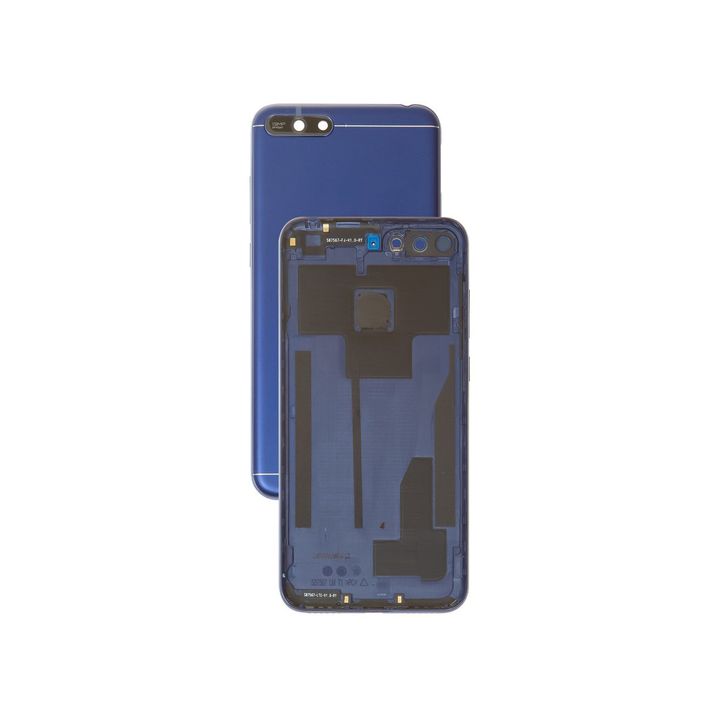 SCOCCA posteriore per Huawei Y6 Prime 2018 ATU-L21 blu back cover copri