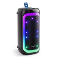 Eden ED-639 Dual 6.5 Inch Portable LED Light Bluetooth Speaker
