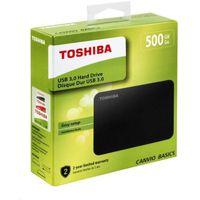 Toshiba 500gb Hard Disk (canvio Basics)