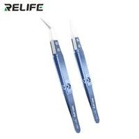 Relife RT-15E Titanium Angle Tweezer