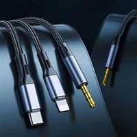 DUDAO L12 PRO 3IN1 AUDIO CABLE