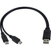 YU SHENG KU Y29 3.A 2IN1 V8  DATA CABLE WITH CHARGER