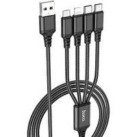 HOCO X76 4IN1 TYPE C*2 4IN1 SUPER CHARGING DATA CABLE (OG)