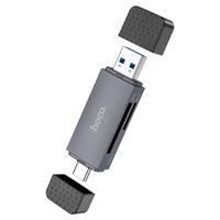 HOCO HB45 2IN1 USB+TYPE C CARD READER