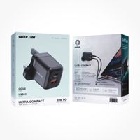 GREEN LION GAN WALL CHARGER 20W+QC 3.0