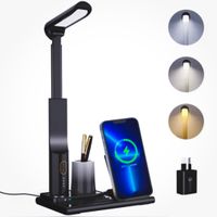 X5 DESK LAMP WITH WIRELESS CHARGER