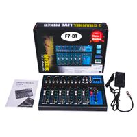 F7-BT MUSIC MIXER 7 CHANNEL LIVE