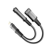 GREEN LION 2IN1 EARPHONE + CHARGING ADAPTER 12CM