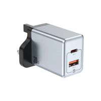 GREEN LION USB+PD 20W PREMIUM UK PLUG DUAL PORT