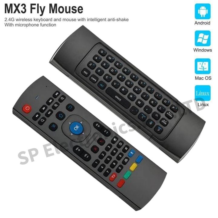 MX3 AIR FLY MOUSE 2.4GHZ | SP Electronics - Online Store