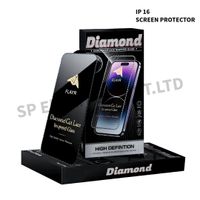 0.5MM DIAMOND CUT TEMPERED I PHONE 16