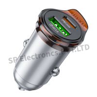 HOCO NZ16A DUAL PORT PD25W+QC3.0 CAR CHARGER (C TO C) 43W