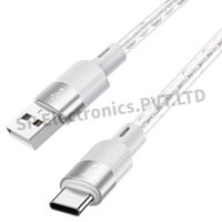 HOCO X99 2.4A TYPE C SILICONE CHARGING DATA CABLE