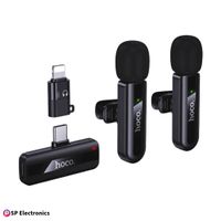 HOCO L20A DUAL MIC WIRELESS MICROPHONE (iP/ TYPE-C)