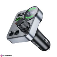 HOCO E86 48W DUAL PORT PD30W+QC3.0 BT FM CAR TRANSMITTER