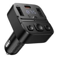 HOCO E87 DELTA 1A1C 35W CAR BT FM TRANSMITTER