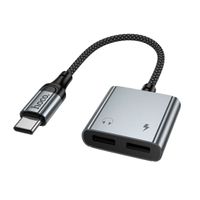 HOCO UPA34A TYPE C TO DUAL TYPE C AUDIO CONVERTER